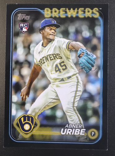 Abner uribe 2024 topps rookie - abner,
