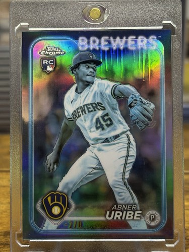 2024 topps chrome abner uribe - 2024,