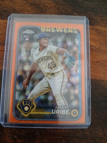 Abner uribe 2024 topps chrome - abner,