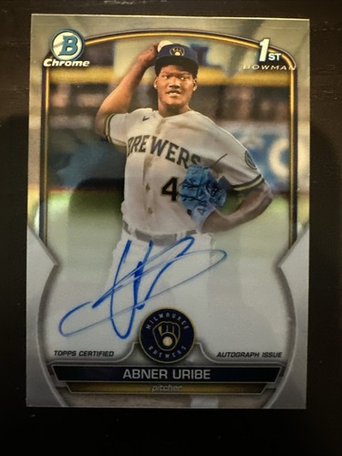 Abner uribe 2023 - bowman, chrome