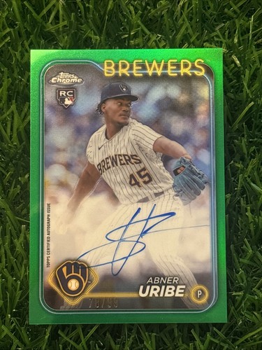 2024 topps chrome abner uribe - 2024,